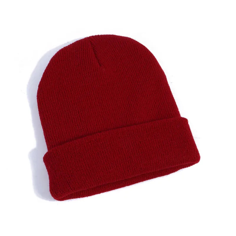 NEW Winter Hats Beanies Knitted Solid Cute Hat Girls Autumn Female Beanie Caps Warmer Bonnet Ladies Casual Cap