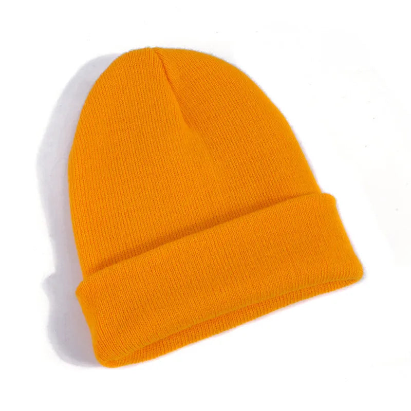 NEW Winter Hats Beanies Knitted Solid Cute Hat Girls Autumn Female Beanie Caps Warmer Bonnet Ladies Casual Cap