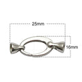 Beadsnice Pure Silver Connector Lobster Claw Clasps For Pearl Necklaces Fashion Jewelrys ID37138