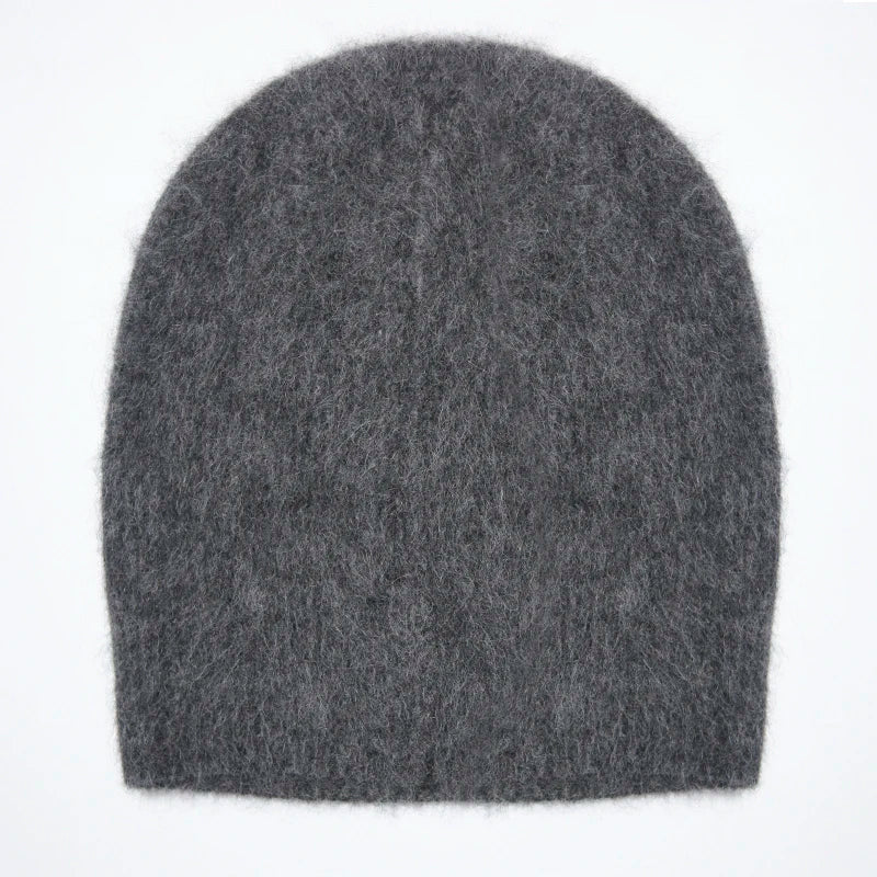 BAHTLEE-Women's Alpaca Hair Knitted Hat, Caps, Warmer, Winter