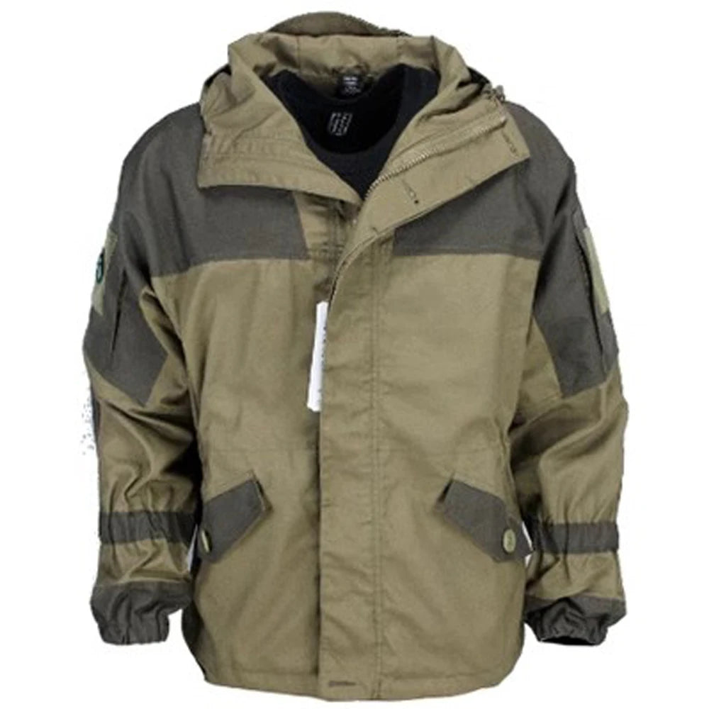 Russian GORKA-3M Combat Suit Men Smock Jacket + Pants 2 Pieces Set Multi Pocket Wear-resistant BDU Special Forces Clothing Male