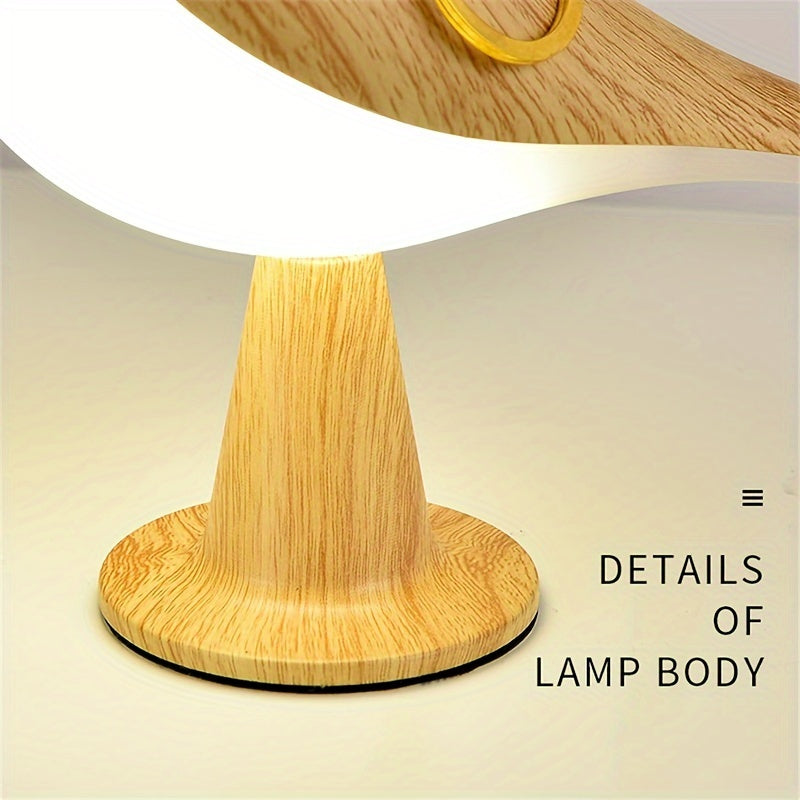 Cute Bird LED Desk Lamp – Rechargeable Touch Night Light with Aromatherapy